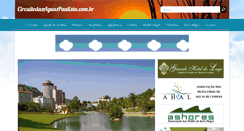Desktop Screenshot of circuitodasaguaspaulista.com.br